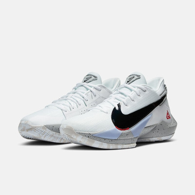 NIKE耐克ZOOMFREAK2"WHITECEMENT"白水泥字母哥2代男款篮球鞋运动鞋CK5825-100