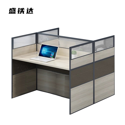 盛铁达 2人屏风办公位1200*1200*1100mm STD-XTGW32 套