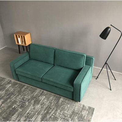 森美人北欧乳胶储物沙发床两用小户型推拉工业风可拆洗客厅简约多功能