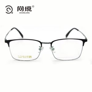 2021尚境新款时尚方框优雅简洁小巧男女通用均可配有度数近视镜片