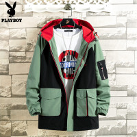 花花公子2019新款男士休闲帅气百搭夹克潮流韩版青年上衣男装外套