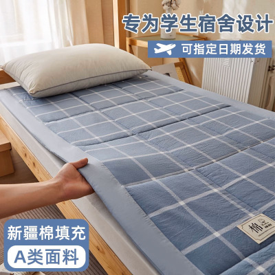 A类床垫宿舍学生租房软垫家用卧室垫褥子保护罩单人床棉花