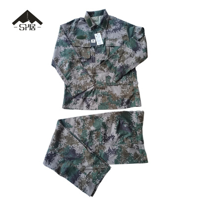 三人居作训服迷彩服套装SRJHY006/套