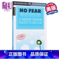 [正版]仲夏夜之梦 无惧莎士比亚 英文原版 A Midsummer Night s Dream No Fear Sha