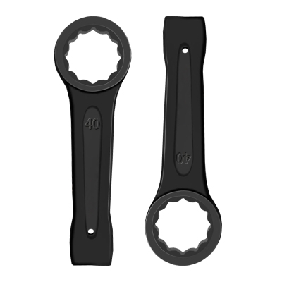 立伟铁牛敲击梅花扳手40mm/把