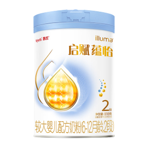 [蓝钻升级]惠氏启赋蕴怡2段7种HMO进口奶源奶粉810g*1罐