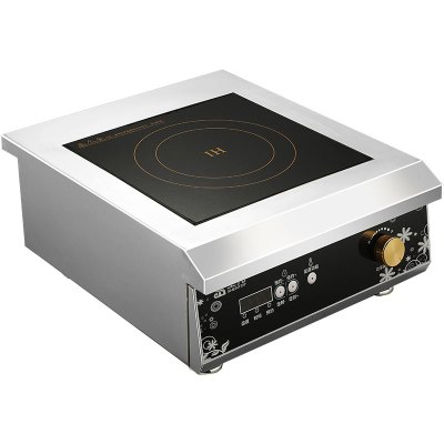 圣托(Shentop)平面商用电磁炉 5kW食堂饭店多功能煲汤炉 5000W大功率不锈钢电炒炉 STB-CP50