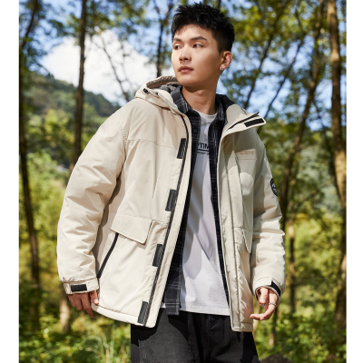 [3件8.5折280.4元,叠加优惠券]唐狮秋冬季新款棉衣男士棉服连帽短款防寒服夹棉外套上衣潮牌