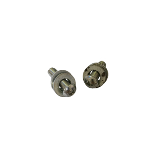 益莘 十字白钢半圆头螺丝组件 M6*25mm 套