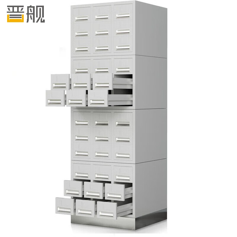 晋舰病理蜡块柜组织切片柜玻片存储柜医院晾片储存柜标本柜四节玻片柜