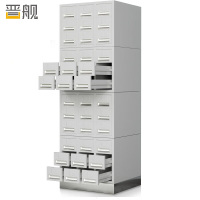 晋舰病理蜡块柜组织切片柜玻片存储柜医院晾片储存柜标本柜四节玻片柜