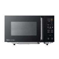 美的(Midea)25升大功率变频微波炉烤箱一体机速热平板式 一级能效小型微波炉家用 PC2323W