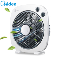美的(Midea) 电风扇 KYT25-17D 机械台扇 家用静音 四挡定时 转页扇