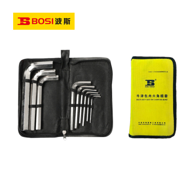波斯(BOSI)牛津包内六角组套(3-17mm)套
