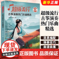 正版超级流行古筝演奏热门乐曲精选 中国青年出版社 流行曲谱歌曲集更易上手流行古筝入门简易谱流行曲谱曲集琴谱古筝教材教程书
