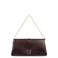 Salvatore Ferragamo小牛皮链条斜挎锁扣两仓内袋可调节肩带五金小方包