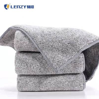 LENZY 韧知 抹布 浅灰色(25*25cm)/块