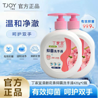 丁家宜抑菌洗手液420g花香去污温和护手儿童成人健康抑菌99.9%