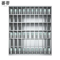 蕃蒂不锈钢水杯架60格台