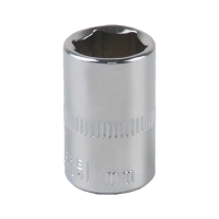 立伟铁牛1/4六角短套筒11mm/个