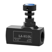 吉迎尚品 LA液压节流阀调速阀控制阀 多规格 个