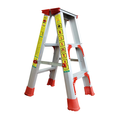 臻远 ZY4060601铝合金人字梯家用折叠梯双面扶梯三步梯0.8米