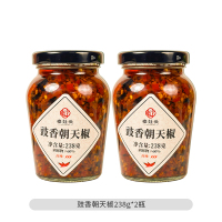 老灶头豉香朝天椒g238g*2瓶装