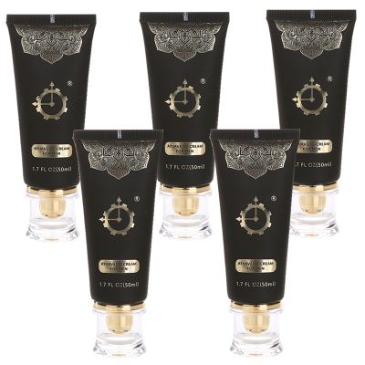 [5瓶装]百臻堂印度进口真大膏神油皇帝油阴茎按摩膏非男用延时喷剂送加长加粗狼牙套成人情趣性用品