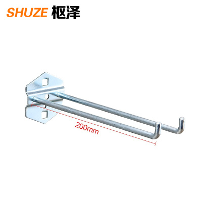 枢泽 工具挂钩配件 双直200mm(5个装) 包
