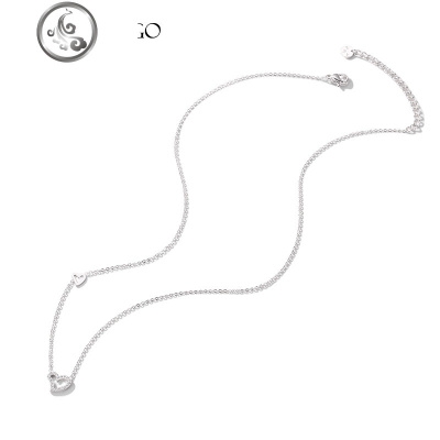 爱心型钛钢项链女锁骨链chic简约气质网红闺蜜颈链脖子饰品颈链 JiMi