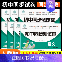 [单本]语文 七年级下 [正版]初一上册全套试卷同步练习册人教版初中七八年级上下册试卷测试卷全套单元卷数学必刷题语文英语