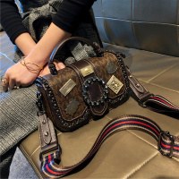 MKJ品牌2023新款高级感包包斜跨洋气小方包真皮百搭手提单肩女包