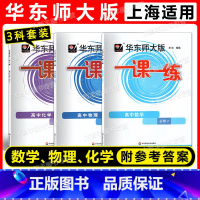 必修2 数学+物理+化学[高一下] 高中通用 [正版]2024春华东师大版一课一练高中必修第一二三册123 数学英语SW