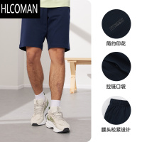 HLCOMAN361运动短裤男2025夏季宽松透气五分裤运动短裤健身跑步短裤子男