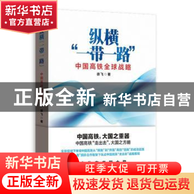 正版 纵横“一带一路”:中国高铁全球战略 徐飞 著 格致出版社 97