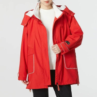 adidas/阿迪达斯女子保暖宽松休闲连帽运动夹克外套 HZ2995 C