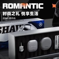 ApiYoo艾优T23银色潮流剃须刀礼盒装 送男友送老公送父亲礼物