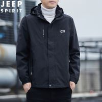 JEEP SPIRIT外套男冲锋三合一夹克秋冬潮流户外休闲外套