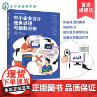 中小企业会计账务处理与错弊分析 零基础快速入门 全方位掌握中小企业会计账务处理 会计科目使用真账实务演练 财务会计人员参