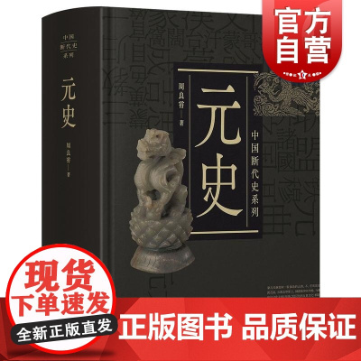 元史 中国断代史系列精装版周良霄史学类丛书 上海人民出版社