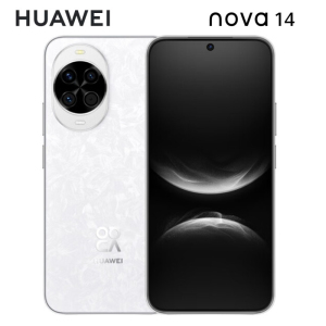 华为nova14 256GB 凝霜白 100W快充 5500毫安大电池 北斗卫星图片消息 双卡鸿蒙智能直面屏手机