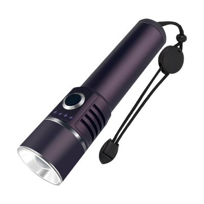 凯圣蓝 A5-Z IP66五档 功率10W/1390LM 电压DC5强光调焦电筒 (计价单位:个) 紫色