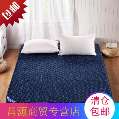 可拆洗加厚10cm打地铺睡垫床垫1.5m双人可折叠1.8m榻榻米床褥防滑