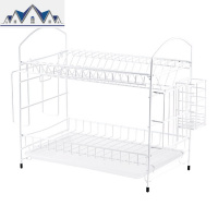 铁艺碗碟架放碗架家用碗筷沥水架筷子笼厨房刀架砧板置物架 三维工匠