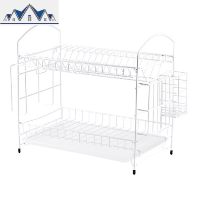 铁艺碗碟架放碗架家用碗筷沥水架筷子笼厨房刀架砧板置物架 三维工匠
