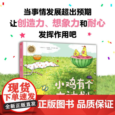 [3-6岁]小鸡有个大计划 卡塔琳娜 玛卡诺娃著 中信出版社图书 正版