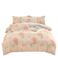 金丝莉(KINTHERI) 云纱四件套 甜也 被套:200x230cm(NM)