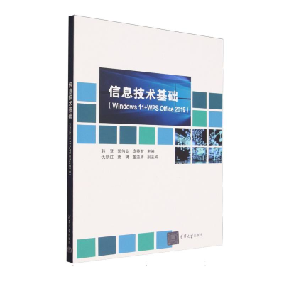 正版新书]信息技术基础(WINDOWS 11+WPS OFFICE 2019)韩登、郭