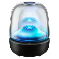 哈曼卡顿琉璃5黑色蓝牙5.4音箱手机蓝牙控制外放音质出色设计时尚