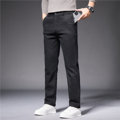 男装秋冬新款休闲裤时尚休闲男装厚款保暖男裤子轻商务风_207
